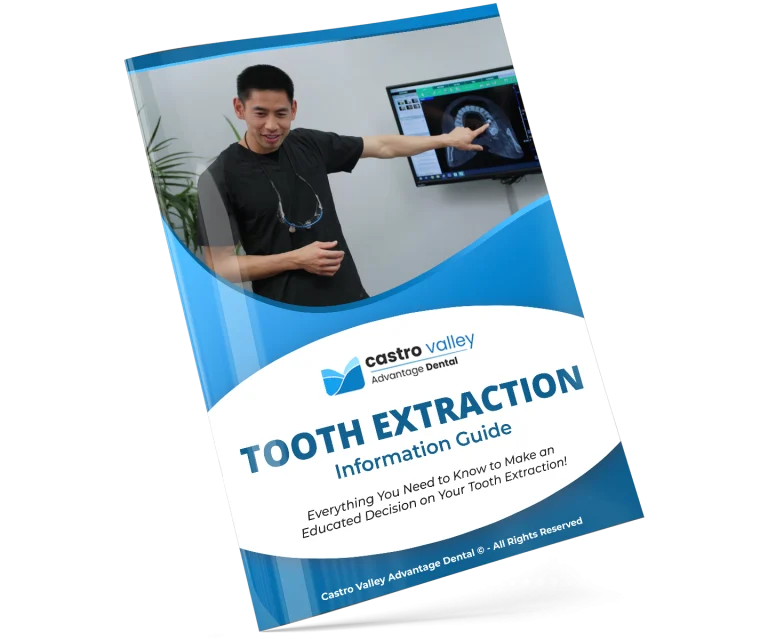 Tooth extraction information guide cover